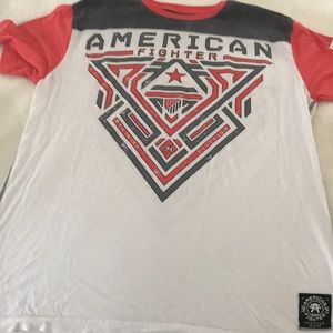Men’s Affliction and American Fighter t-shirts